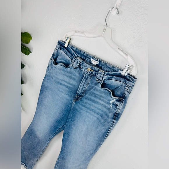 Good American Good Curve Bootcut Jeans Indigo380-18 - Picture 4 of 9